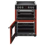 Belling Farmhouse 60E Ceramic Range Cooker, 60cm, Jalapeno