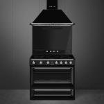 Smeg Victoria TR90IBL2 90cm Induction Range Cooker - Black