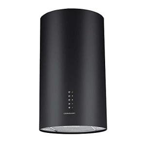 Cookology 35cm Black Ceiling Island Cooker Hood