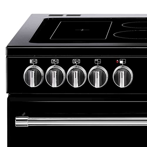 Belling Farmhouse 110E 110cm Electric Range Cooker Black