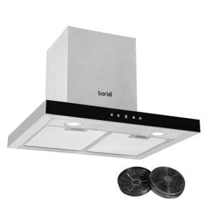 Baridi 60cm Stainless Steel Chimney Cooker Hood