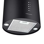 Cookology 35cm Black Ceiling Island Cooker Hood