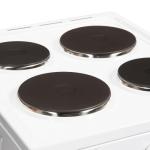 50cm Freestanding Electric Cooker with Solid Plate Hob