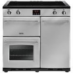 Belling Farmhouse 90Ei Induction Range Cooker - Silver