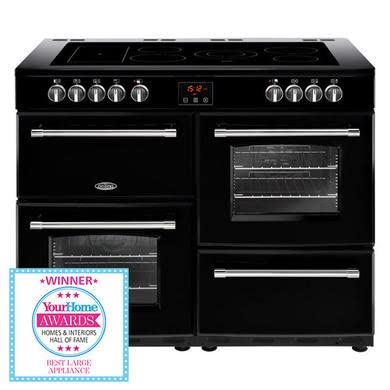 Belling Farmhouse 110E 110cm Electric Range Cooker Black