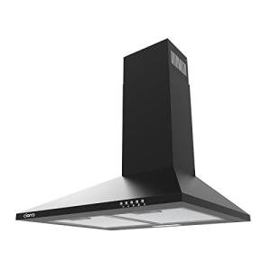 CIARRA CAB6201A Black 600mm Chimney Cooker Hood