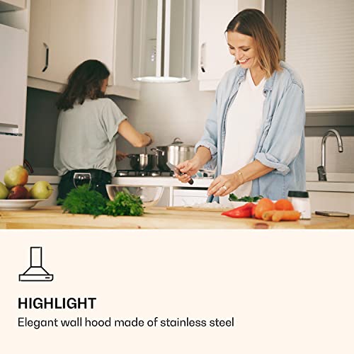 Klarstein Barella Island Cooker Hood - Black