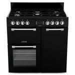 Leisure CK90F232 Black 90cm Duel Fuel Range Cooker