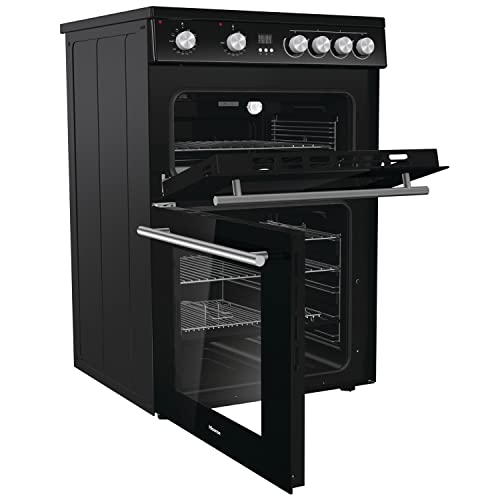Hisense Electric Cooker with Ceramic Hob-Black, A Rated