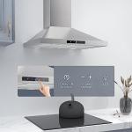 FIREGAS Wall-Mounted 60cm Stainless Steel Cooker Hood