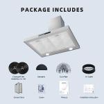 FIREGAS Wall-Mounted 60cm Stainless Steel Cooker Hood