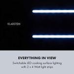 Klarstein High Line 90 cm Ceiling Hood - Stainless Steel