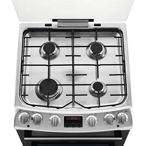 Zanussi ZCK66350XA Stainless Steel Gas Cooker