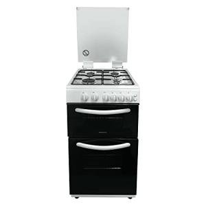 Statesman GTL50W White Double Oven Gas Cooker