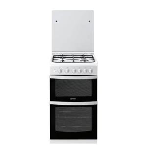 Indesit 50cm Freestanding Gas Cooker - White