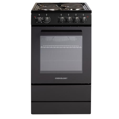 Cookology 50cm 62L Freestanding Electric Cooker - Black