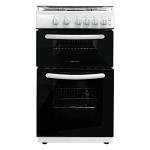 Statesman GTL50W White Double Oven Gas Cooker