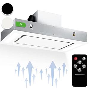 Klarstein Remy 90 cm Island Cooker Hood - White