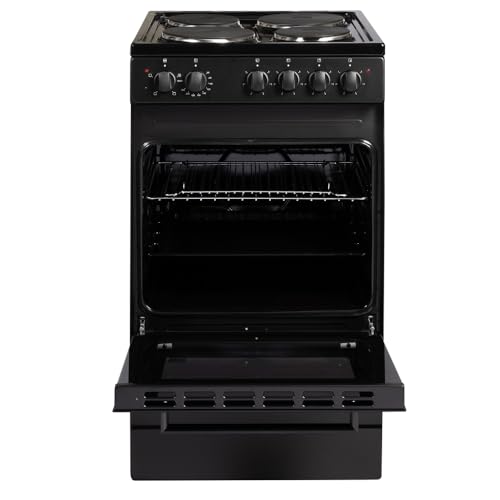 Cookology 50cm 62L Freestanding Electric Cooker - Black