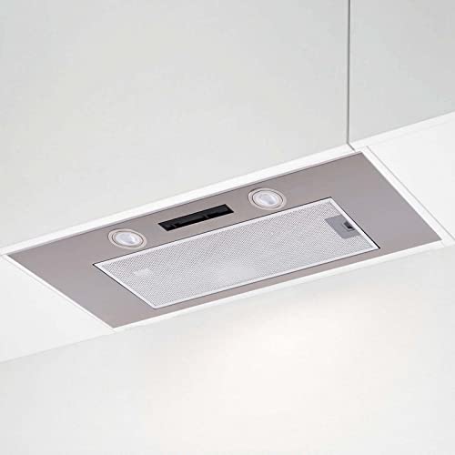 90cm Silver Canopy Kitchen Extractor Hood