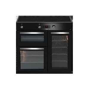 Beko 90cm Induction Range Cooker - Black