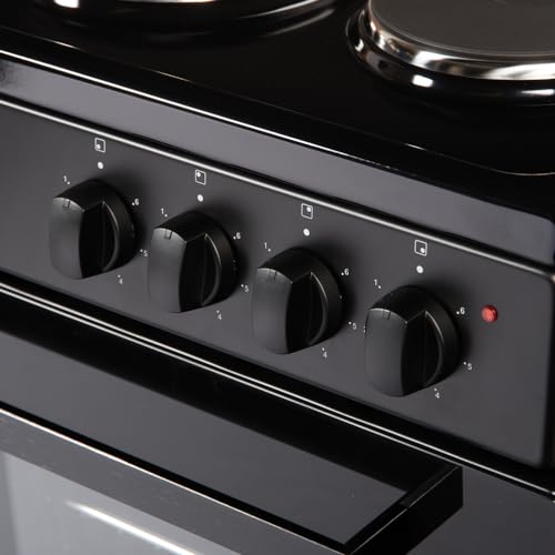 Cookology 50cm 62L Freestanding Electric Cooker - Black