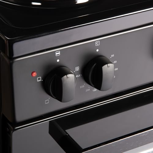 Cookology 50cm 62L Freestanding Electric Cooker - Black