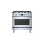 Bosch Stainless 6-Burner Gas Range - 36