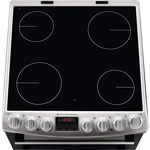 Stainless Steel Electric Range Cooker with Ceramic Hob