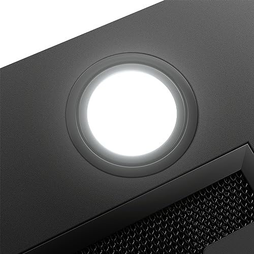 CIARRA 52cm Black Integrated Cooker Hood