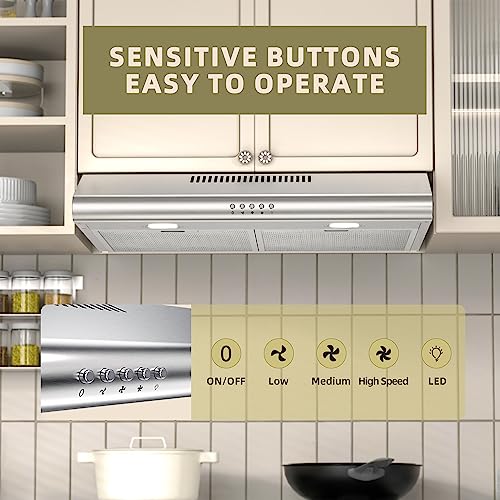 FIREGAS 60cm Brushless Motor Cooker Hood