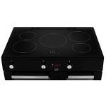 Beko 90cm Induction Range Cooker - Black