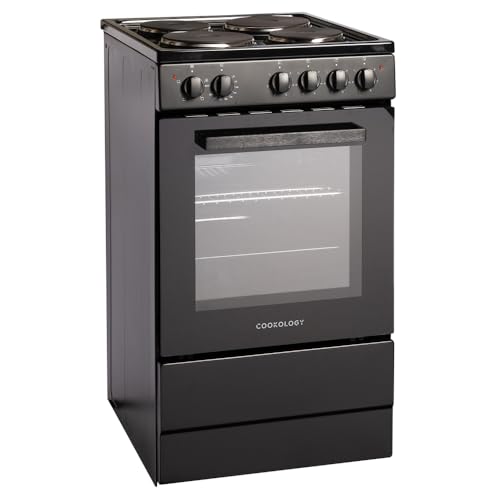 Cookology 50cm 62L Freestanding Electric Cooker - Black