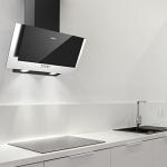 CIARRA 60cm Angled Cooker Hood with LED Lights