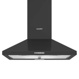 COMFEE' 60cm Black Wall-Mounted Cooker Hood
