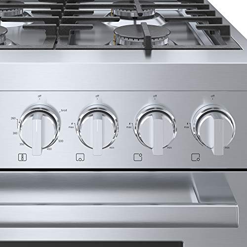 Bosch Stainless 6-Burner Gas Range - 36