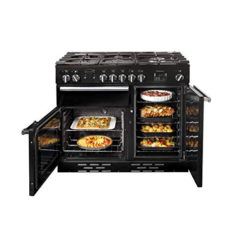 Rangemaster 100cm Induction Range Cooker - Black