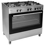 ElectriQ 90cm Gas Range Cooker - Stainless Steel