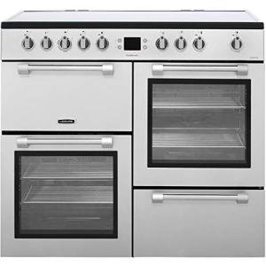 Leisure 100cm Electric Range Cooker - Silver