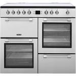 Leisure 100cm Electric Range Cooker - Silver