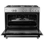 ElectriQ 90cm Gas Range Cooker - Stainless Steel