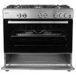 ElectriQ 90cm Gas Range Cooker - Stainless Steel