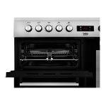 Beko Stainless Steel Double Oven Range Cooker 100cm