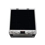 Zanussi 60cm Double Oven Electric Cooker - Stainless Steel