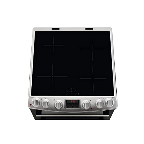 Zanussi 60cm Double Oven Electric Cooker - Stainless Steel