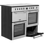 Leisure 100cm Electric Range Cooker - Silver
