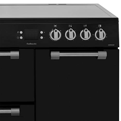 Black Cookmaster Electric Range Cooker by Leisure