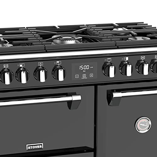 Stoves Richmond S900DF 90cm Dual Fuel - Black