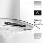 36" Wall Mount Range Hood with Gesture Control