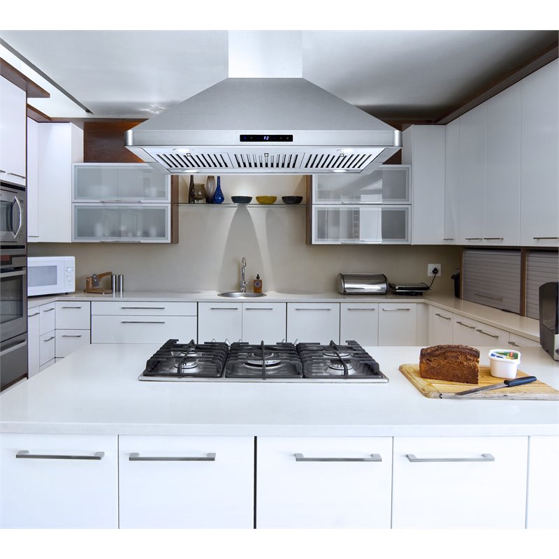 Cosmo 36'' 760 CFM Ducted Island Range Hood